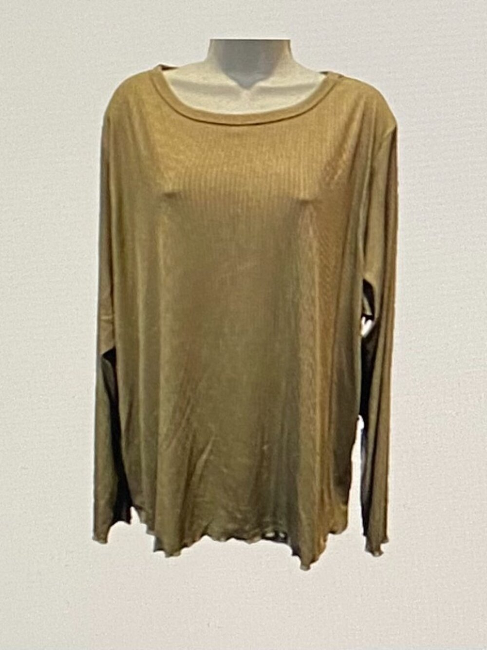 UVN LIGHT GRAY LADIES PULLOVER TOP